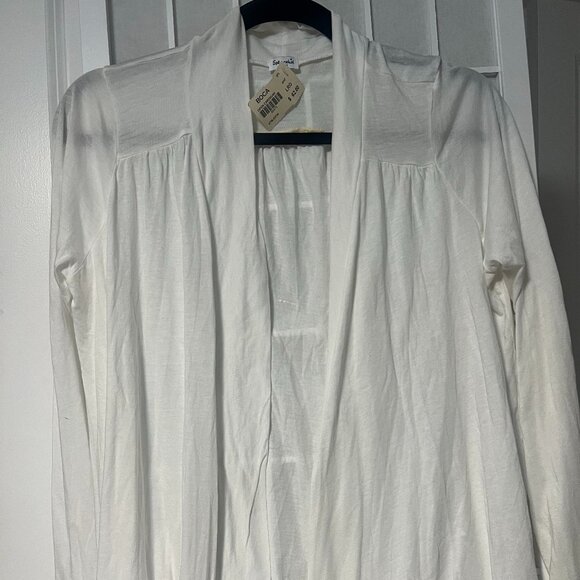NWT Splendid White Open Cardigan Size Large - Picture 1 of 6